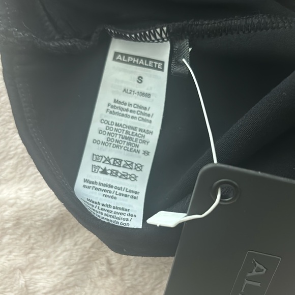 Alphalete Asymmetrical Bra - Black, Small - Picture 5 of 5